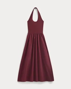 Halter Dress in Ultrasoft Cotton