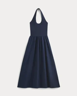 Halter Dress in Ultrasoft Cotton