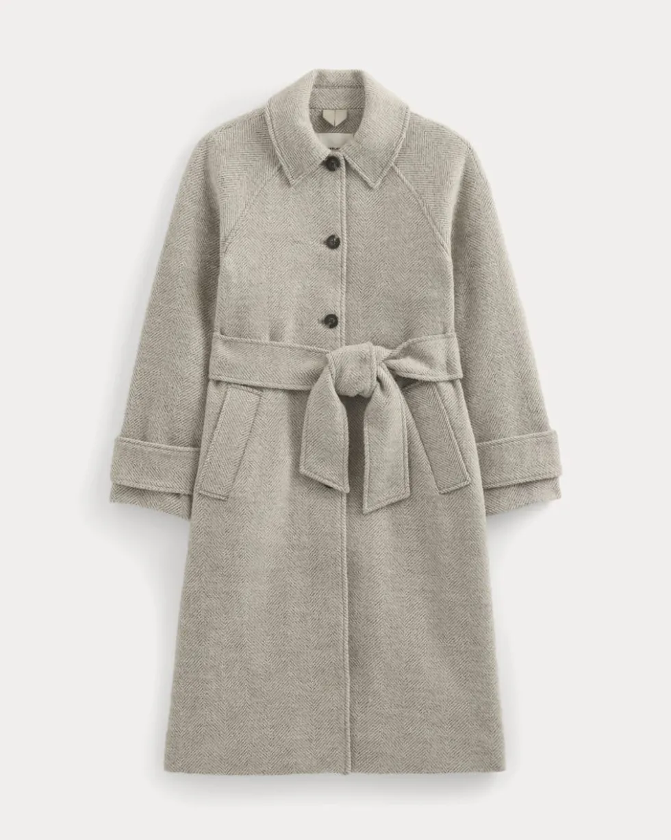 Italian Belted Overcoat