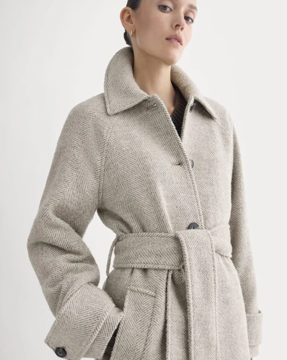 Italian Belted Overcoat