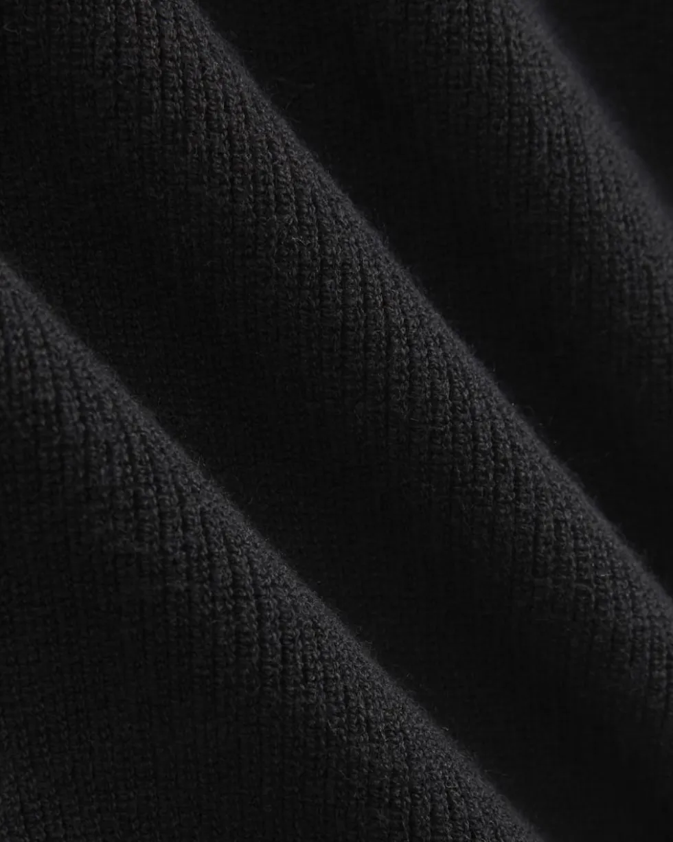 Knit Quarter-Zip Polo