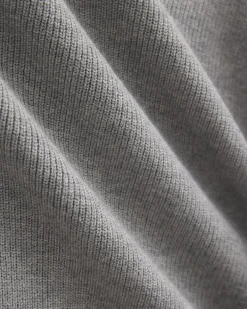 Knit Quarter-Zip Polo Dress