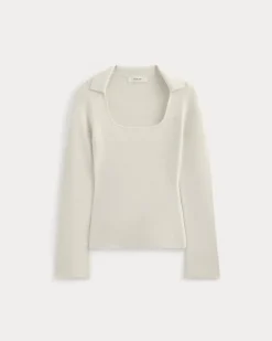 Knit Scoop-Neck Top