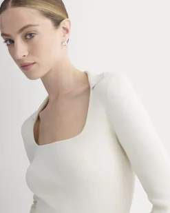 Knit Scoop-Neck Top