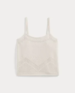 Lace-Knit Cami