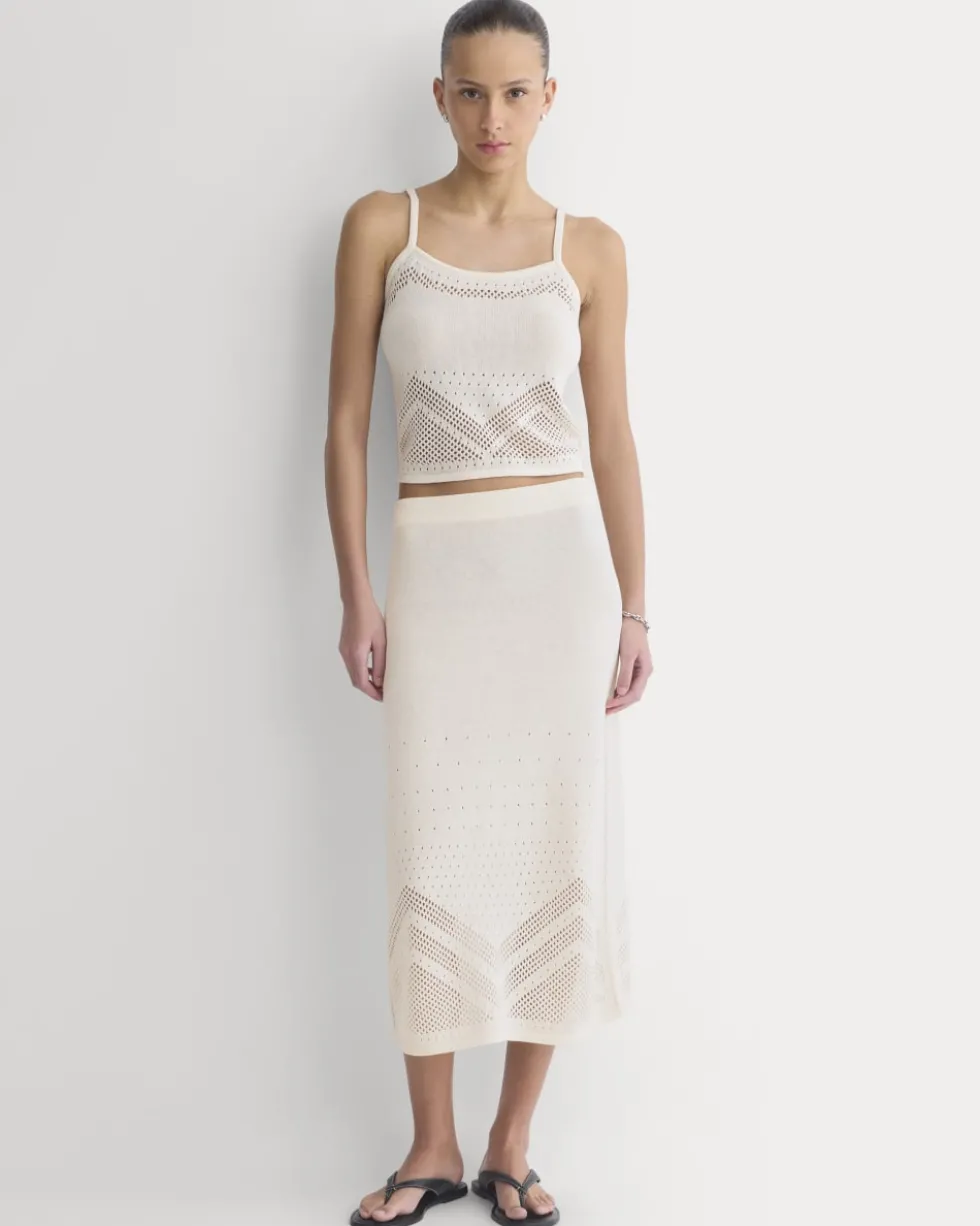 Lace-Knit Cami