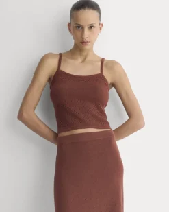 Lace-Knit Cami
