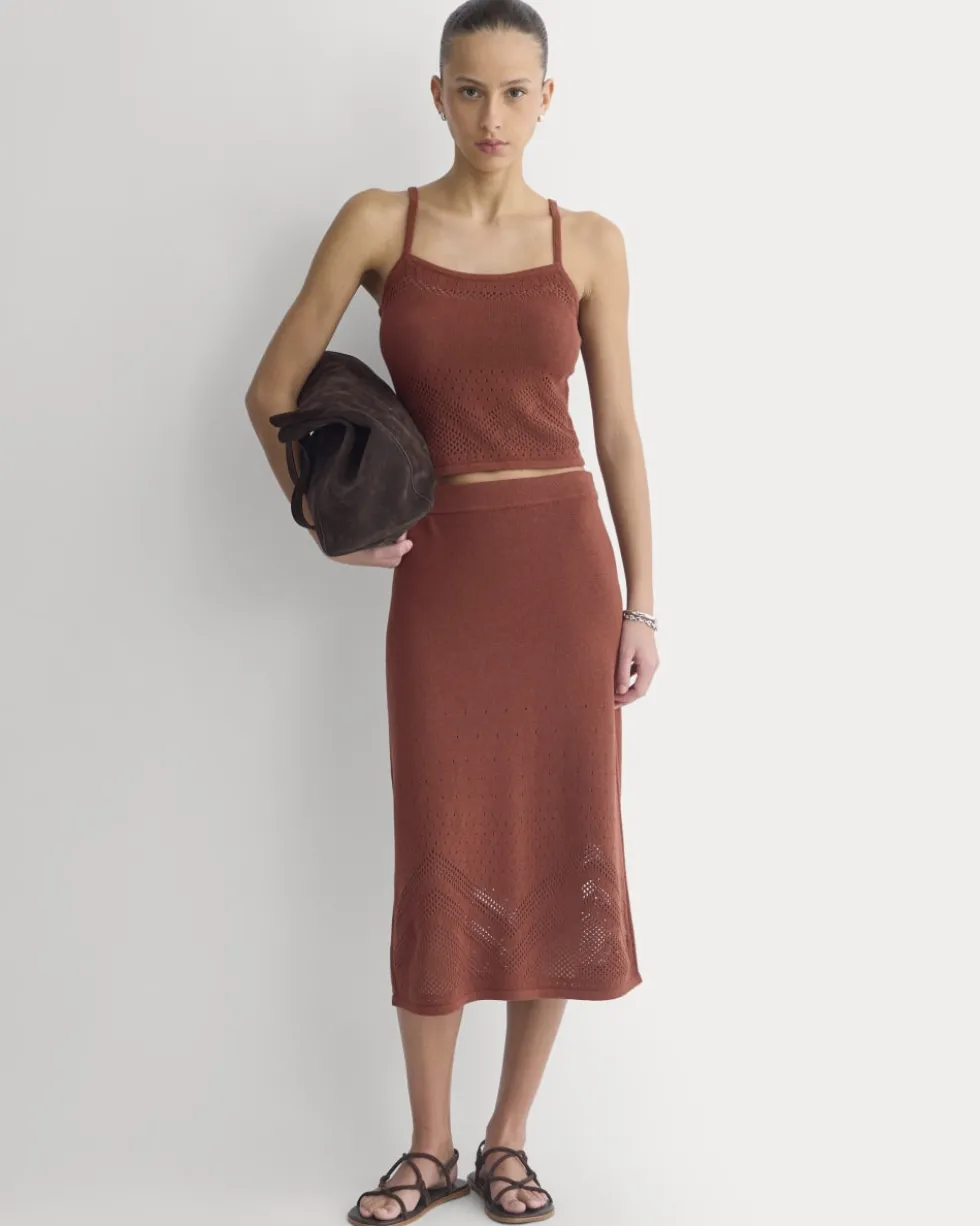 Lace-Knit Cami