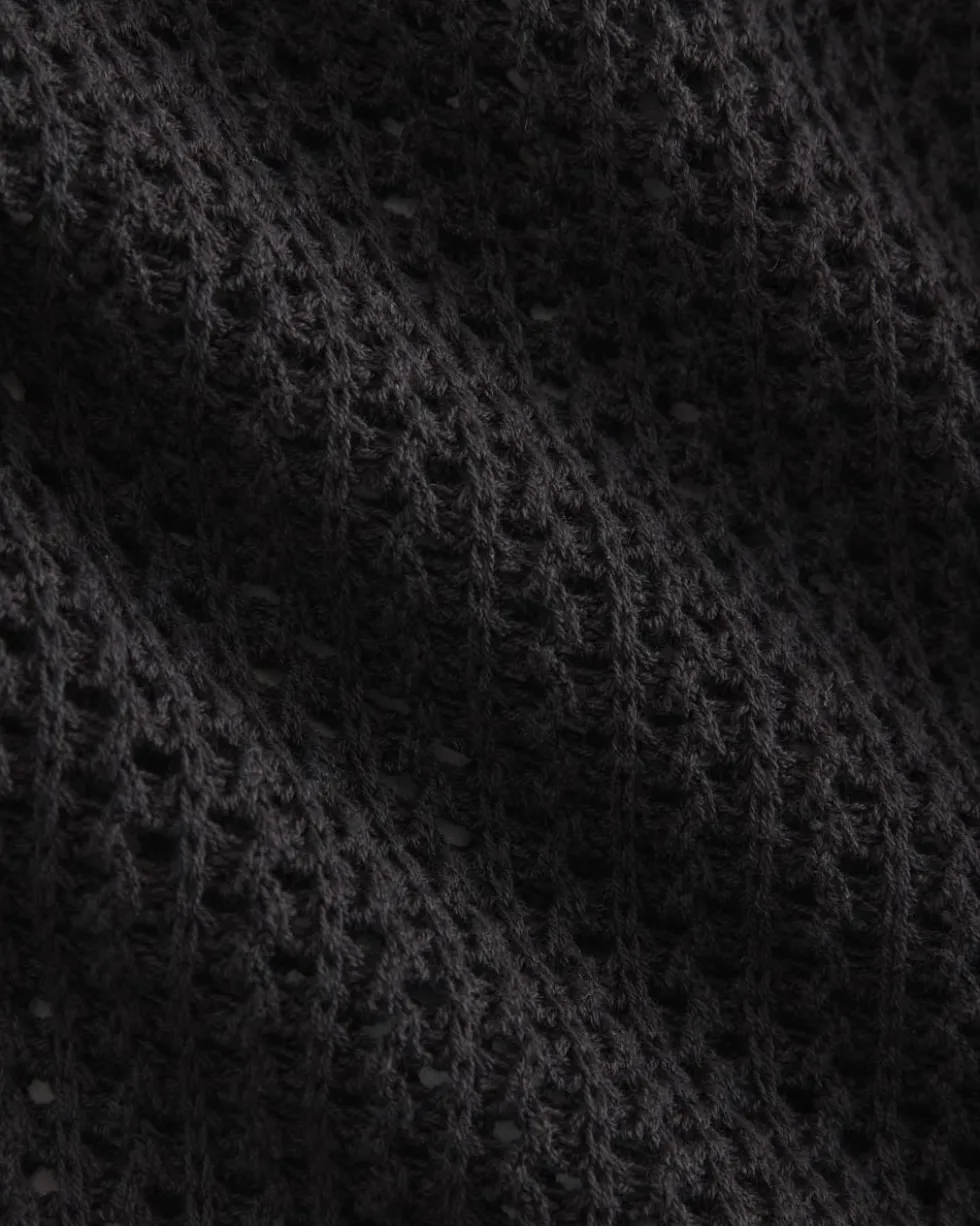 Lace-Knit Cardigan