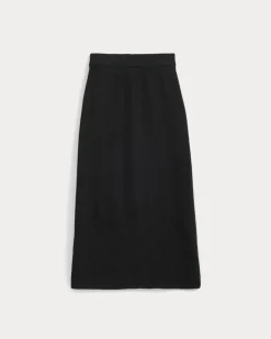Lace-Knit Maxi Skirt