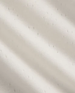 Lace-Trimmed Tank in Fine Linen