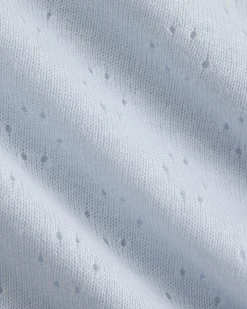 Lace-Trimmed Tank in Fine Linen
