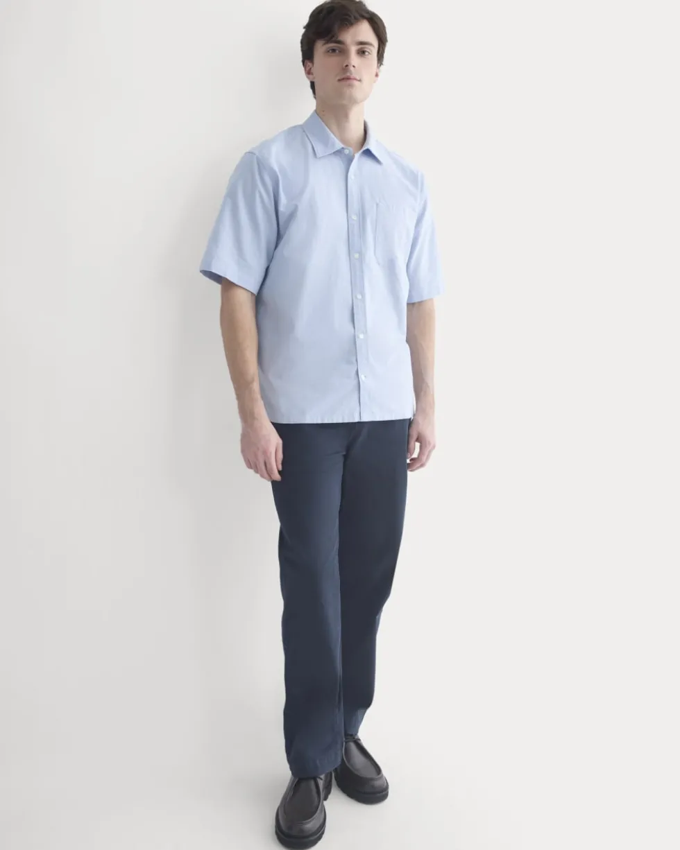 Lightweight Short-Sleeve Oxford