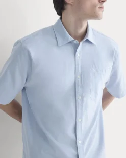 Lightweight Short-Sleeve Oxford