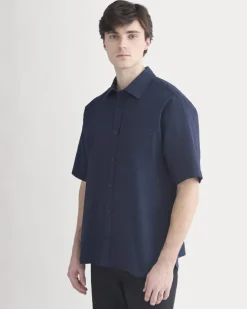 Lightweight Short-Sleeve Oxford