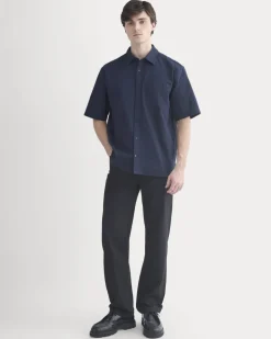 Lightweight Short-Sleeve Oxford
