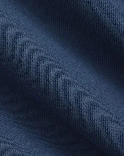 Lightweight Terry Blouson Short-Sleeve Crew
