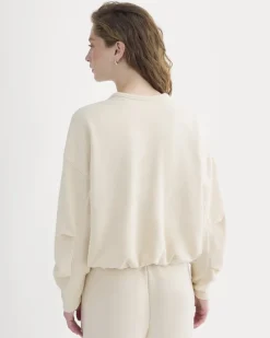 Lightweight Terry Bubble Sweatshirt