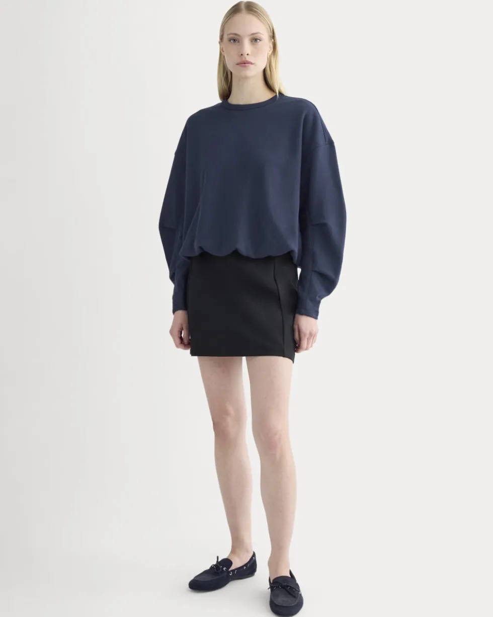 Lightweight Terry Bubble Sweatshirt