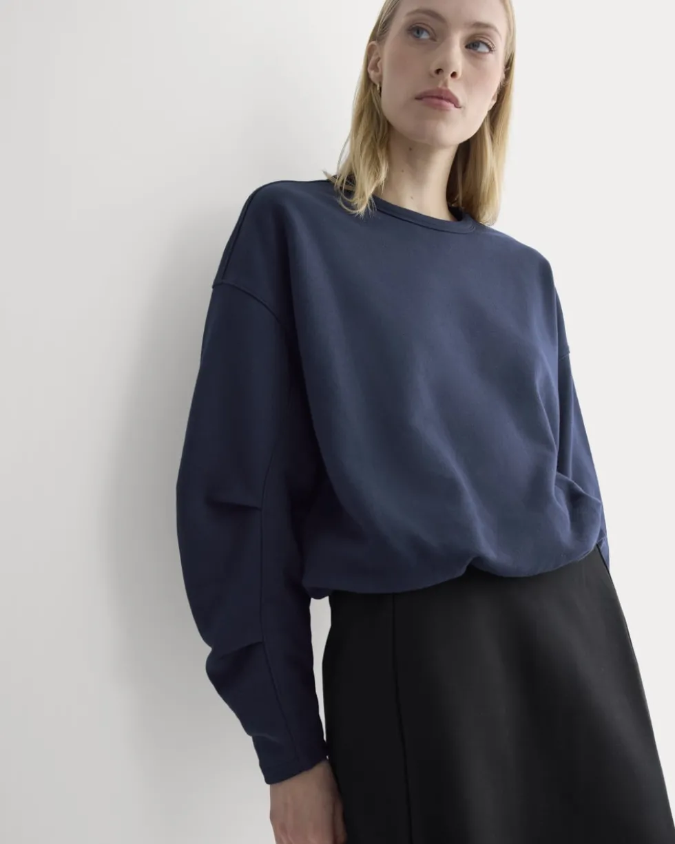 Lightweight Terry Bubble Sweatshirt