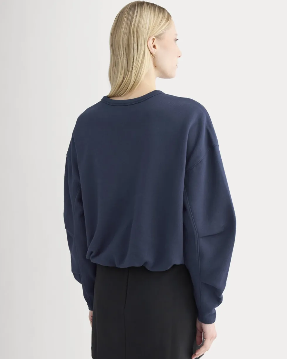 Lightweight Terry Bubble Sweatshirt