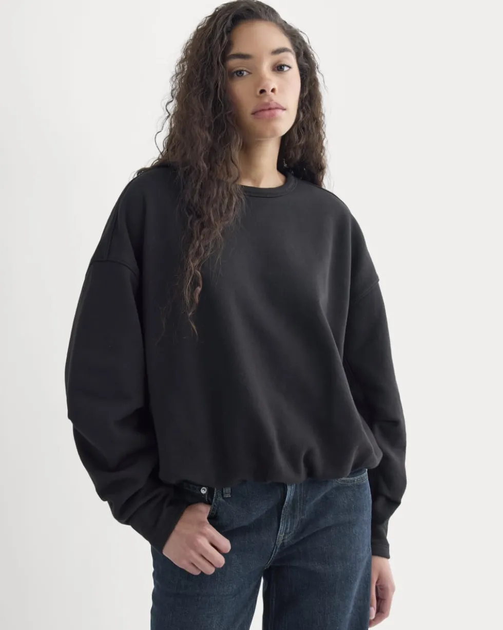 Lightweight Terry Bubble Sweatshirt