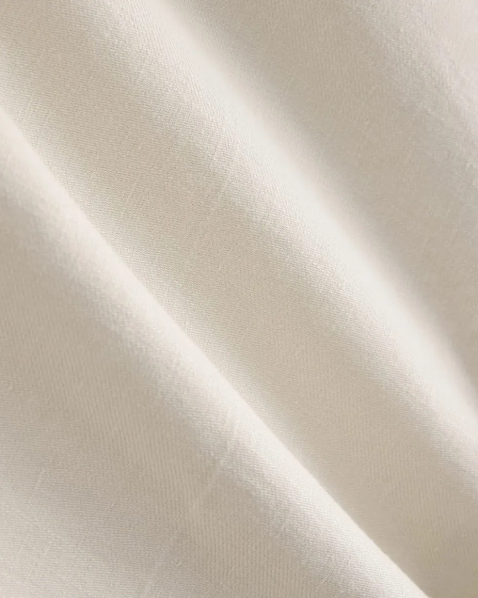 Long Tailored Short in Stretch Linen