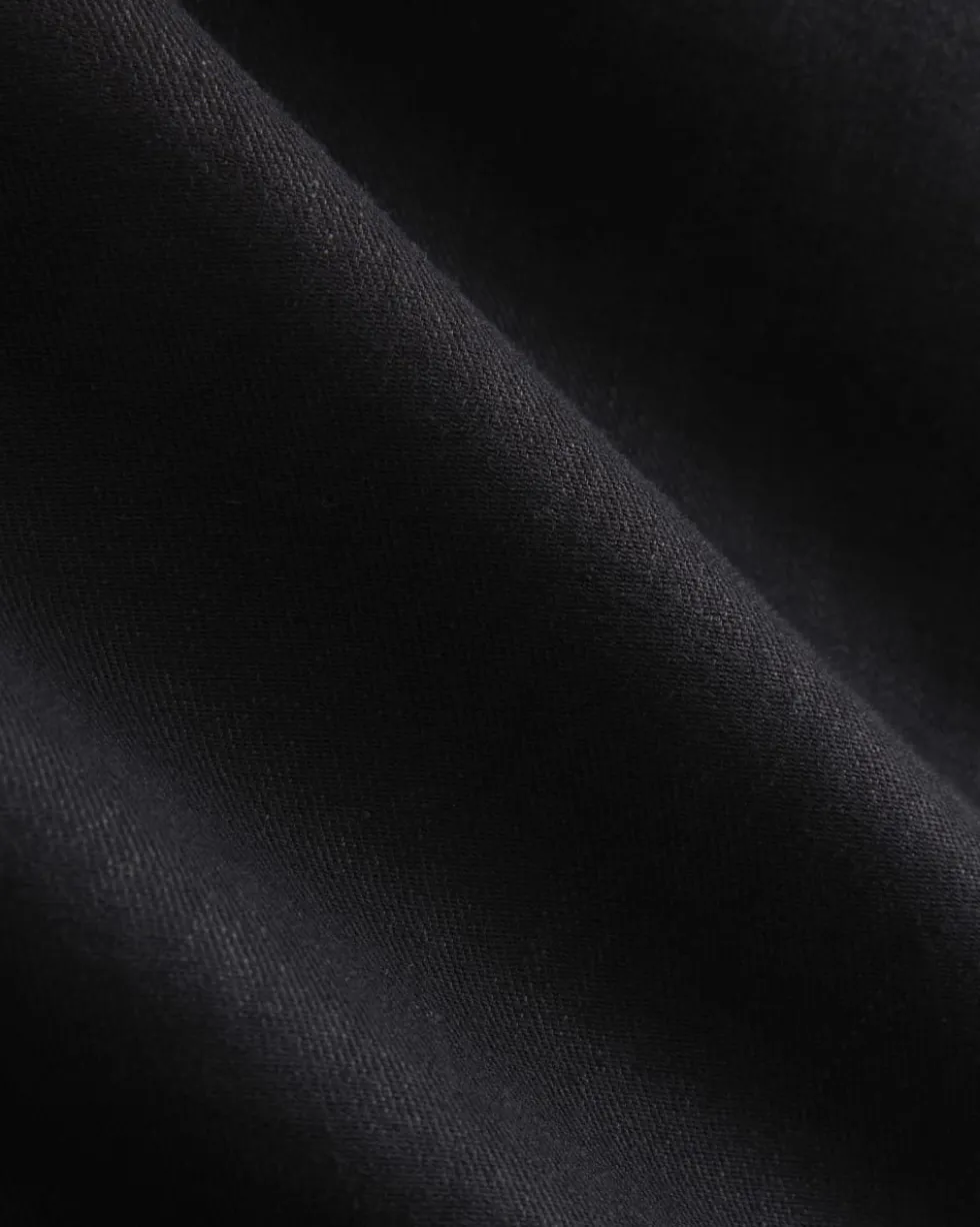 Long Tailored Short in Stretch Linen