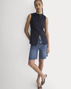 Loose Jean Short