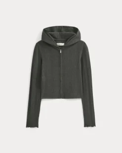 Lounge Rib Hoodie