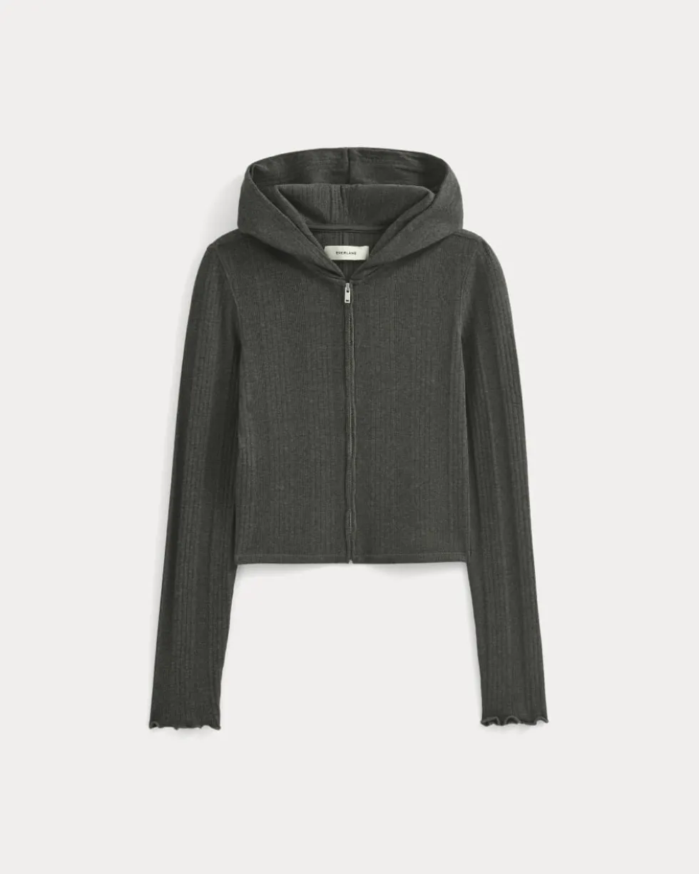 Lounge Rib Hoodie