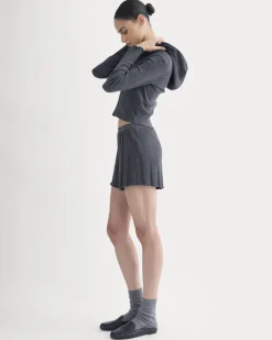 Lounge Rib Hoodie