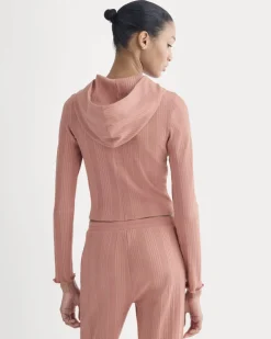 Lounge Rib Hoodie