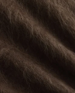 Lush Cashmere Cropped Polo Sweater