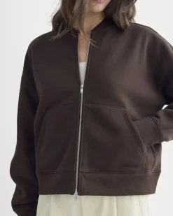 Luxe Fleece Bomber Jacket