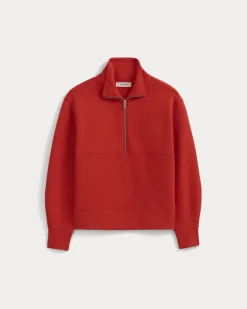Luxe Fleece Half-Zip Sweatshirt