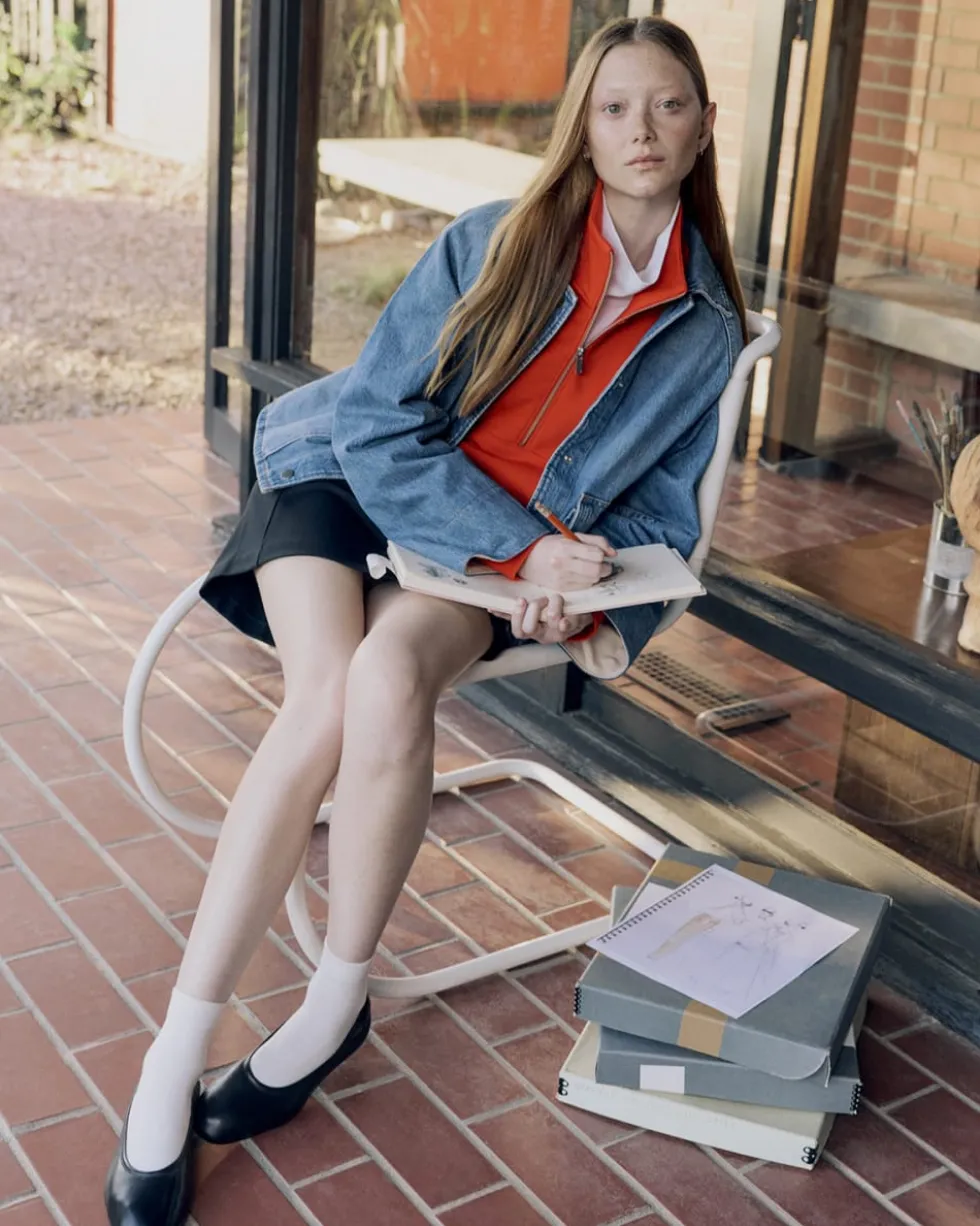 Luxe Fleece Half-Zip Sweatshirt