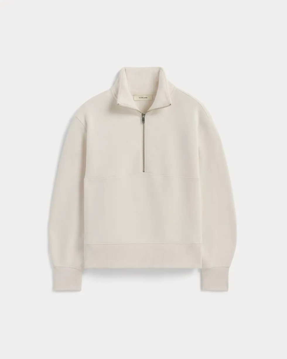 Luxe Fleece Half-Zip Sweatshirt