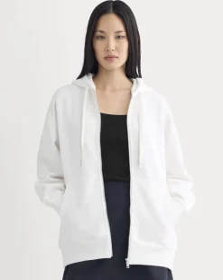 Luxe Fleece Oversized Full-Zip Hoodie