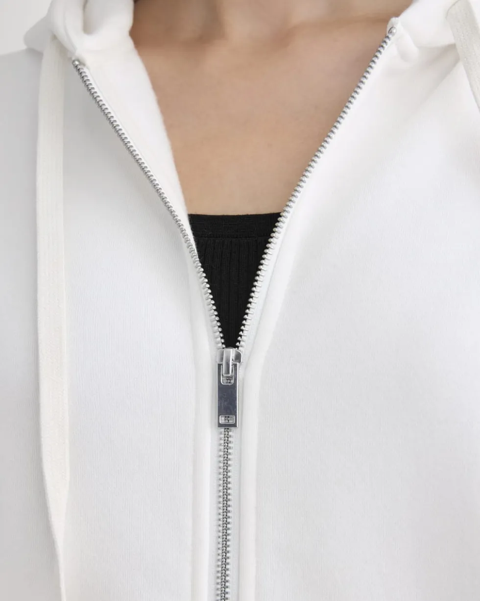 Luxe Fleece Oversized Full-Zip Hoodie