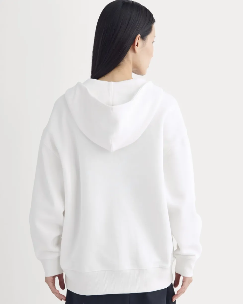 Luxe Fleece Oversized Full-Zip Hoodie