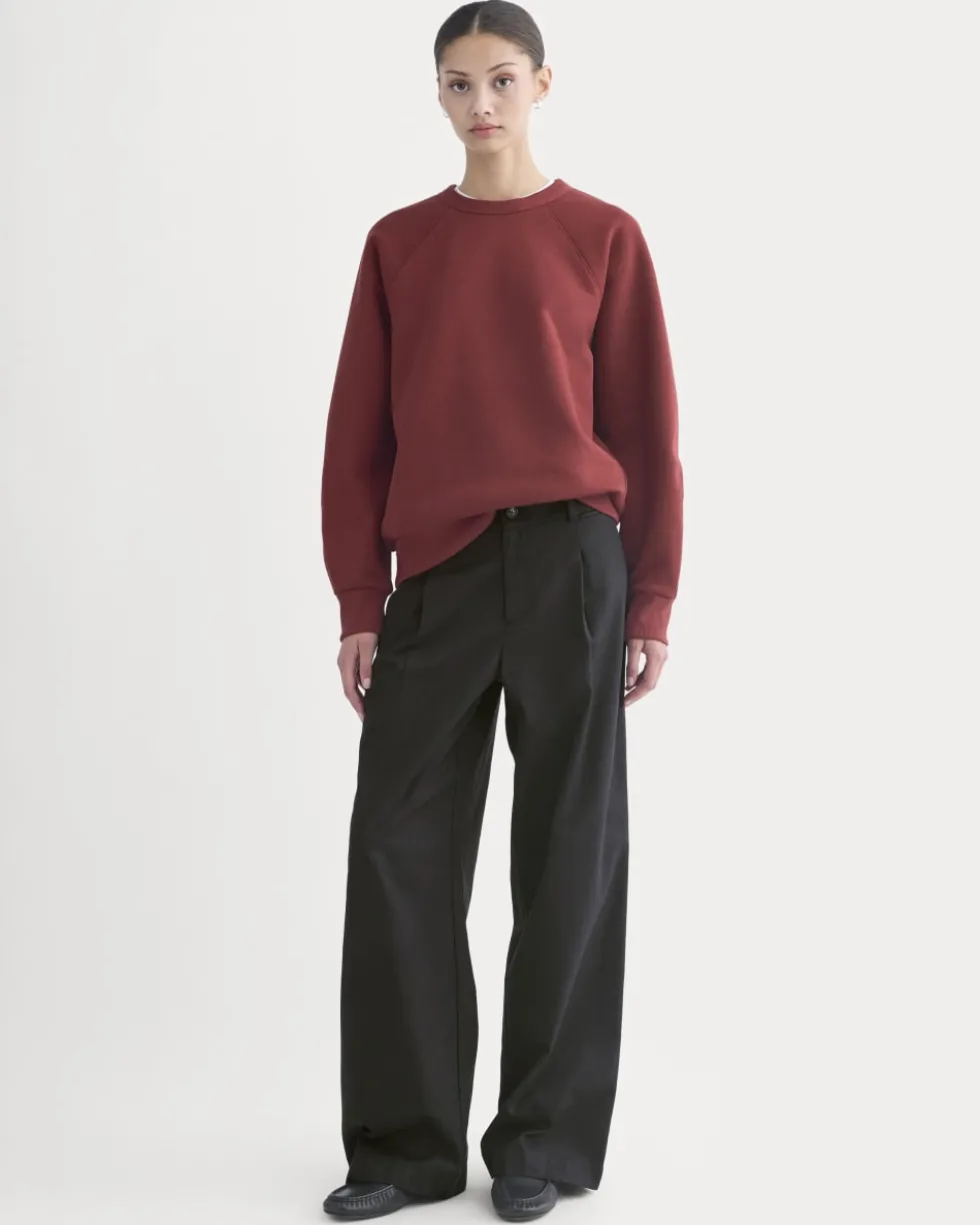 Luxe Fleece Raglan Crewneck