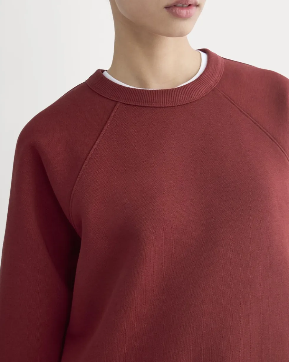 Luxe Fleece Raglan Crewneck