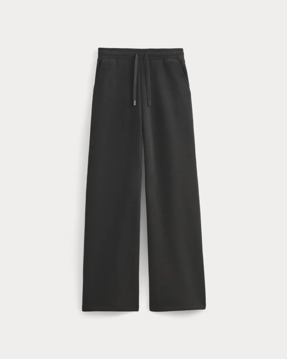 Luxe Fleece Wide-Leg Sweatpant