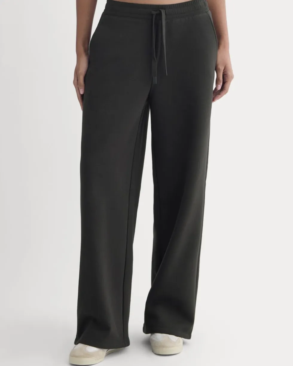 Luxe Fleece Wide-Leg Sweatpant