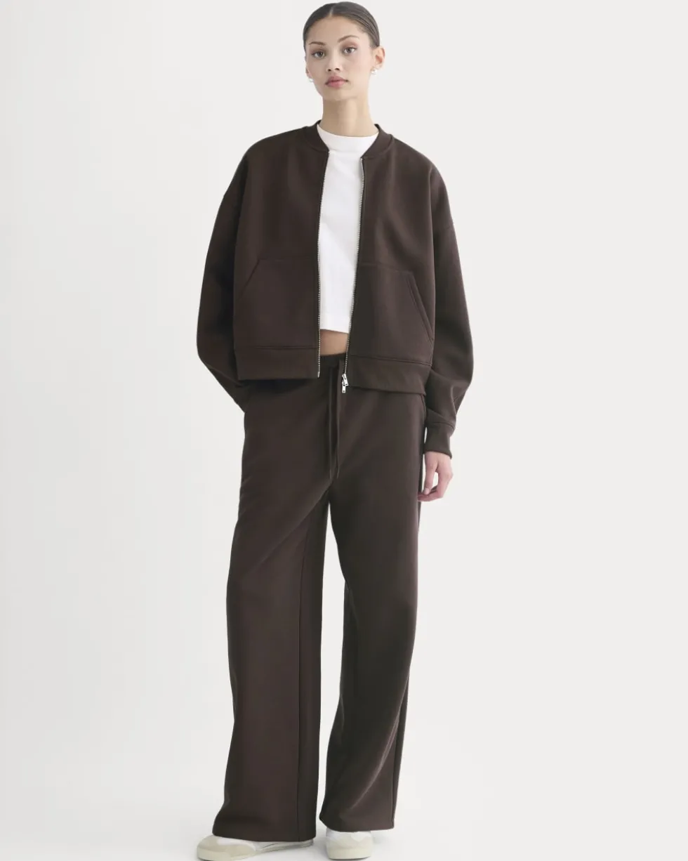 Luxe Fleece Wide-Leg Sweatpant