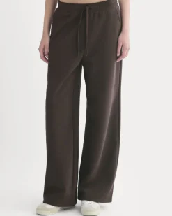 Luxe Fleece Wide-Leg Sweatpant