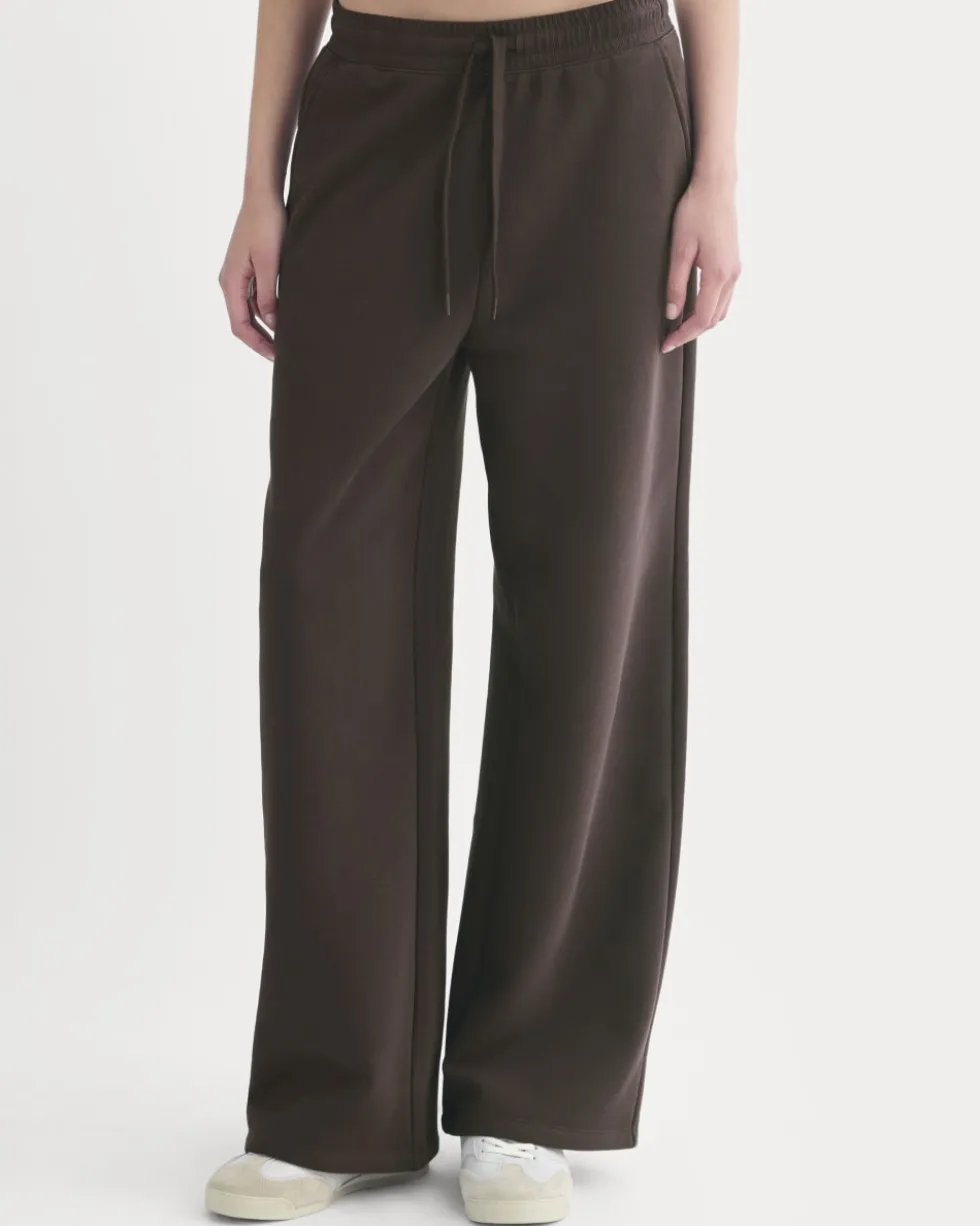 Luxe Fleece Wide-Leg Sweatpant
