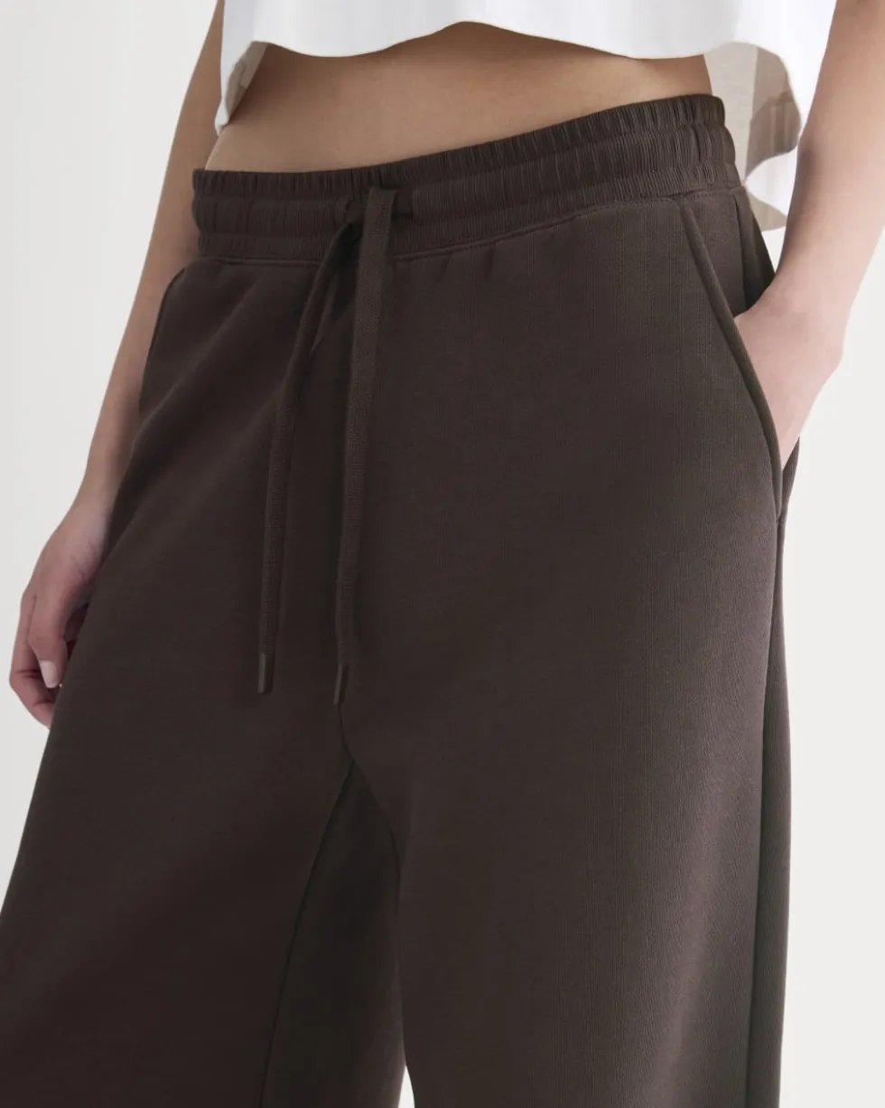 Luxe Fleece Wide-Leg Sweatpant