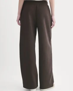 Luxe Fleece Wide-Leg Sweatpant